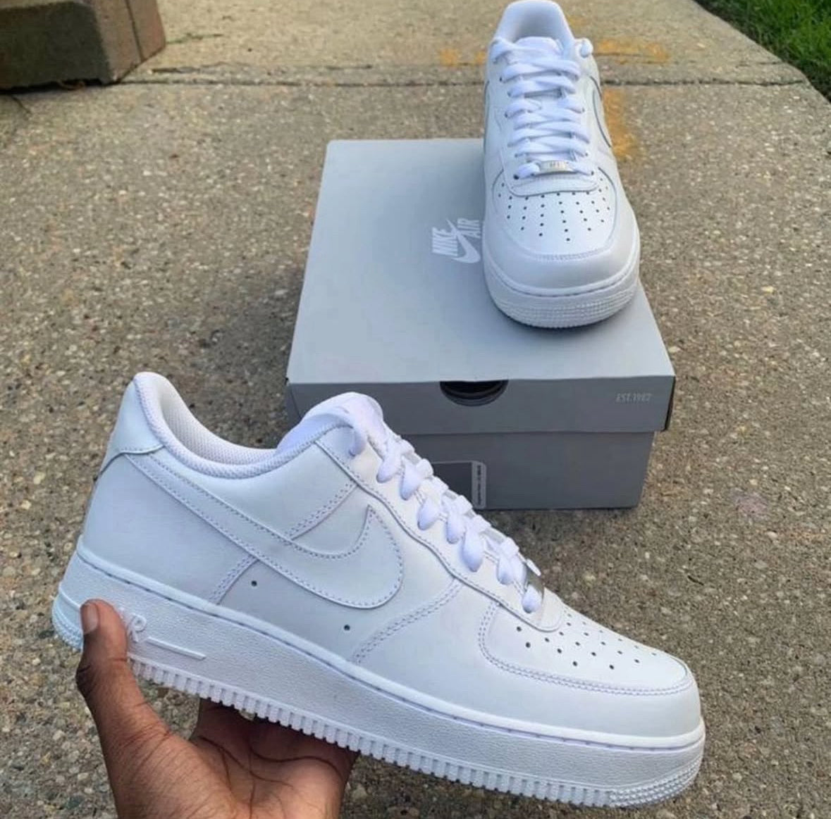 Air Force 1 - blanche Sap Acces