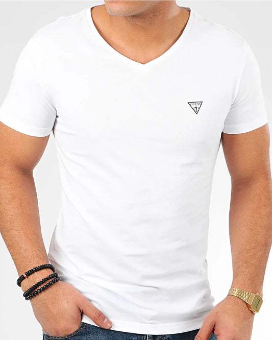 Guess - T Shirt Blanc Sap Acces