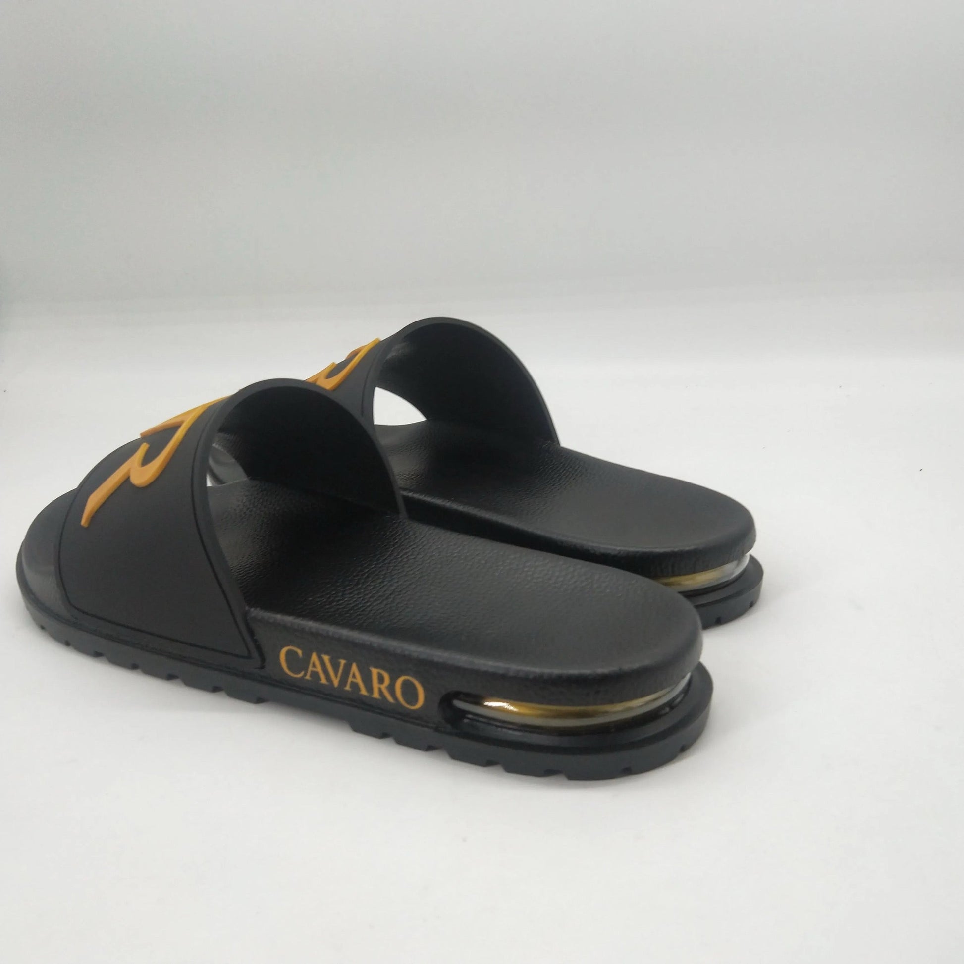 Sandale Cavaro - Noir & Or | Confort Premium & Style Luxueux Sap Acces