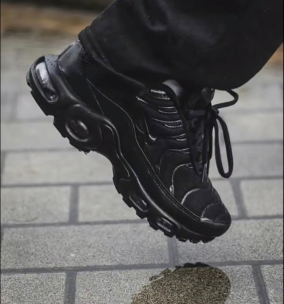 Tn Air Max Plus - Black/Noir - All Black - Triple Black Sap Acces