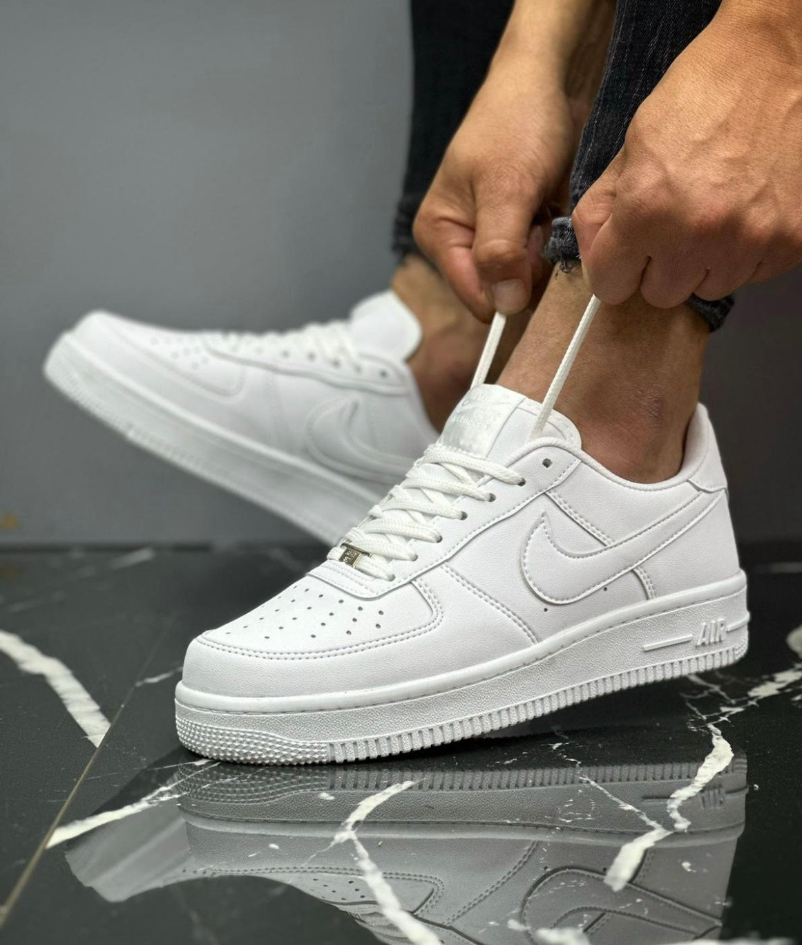 Air Force 1 - blanche Sap Acces