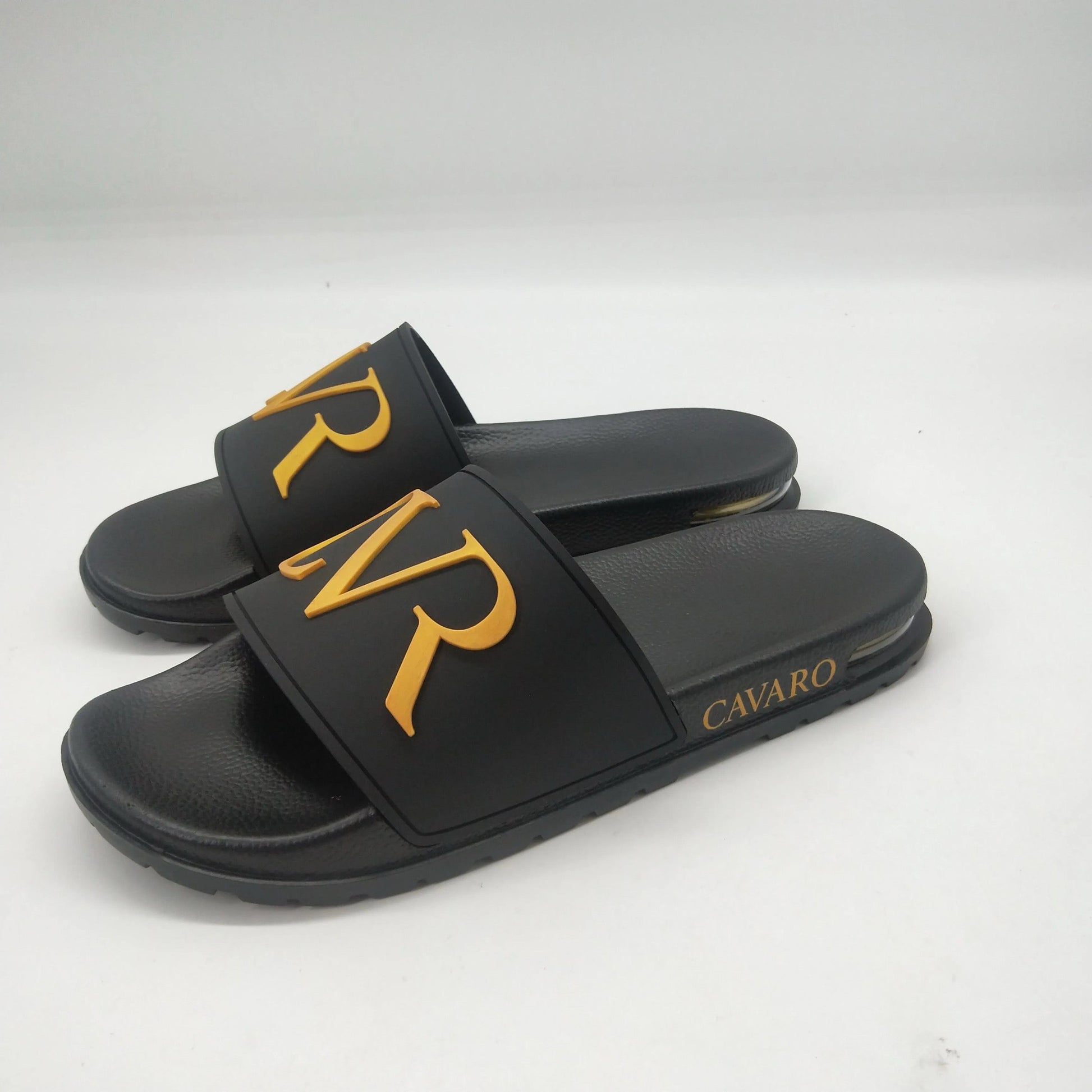 Sandale Cavaro - Noir & Or | Confort Premium & Style Luxueux Sap Acces