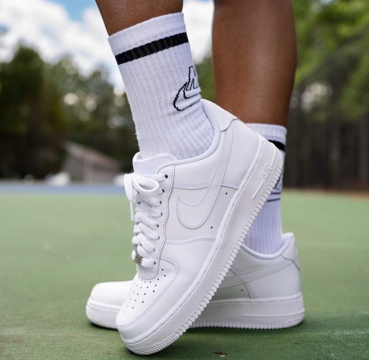 Air Force 1 - blanche Sap Acces