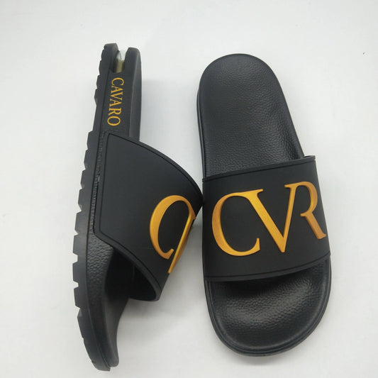 Sandale Cavaro - Noir & Or | Confort Premium & Style Luxueux Sap Acces