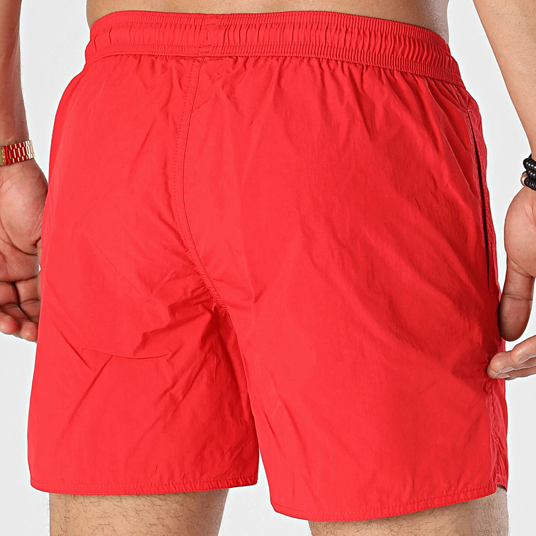 Emporio Armani - Short De Bain rouge Sap Acces