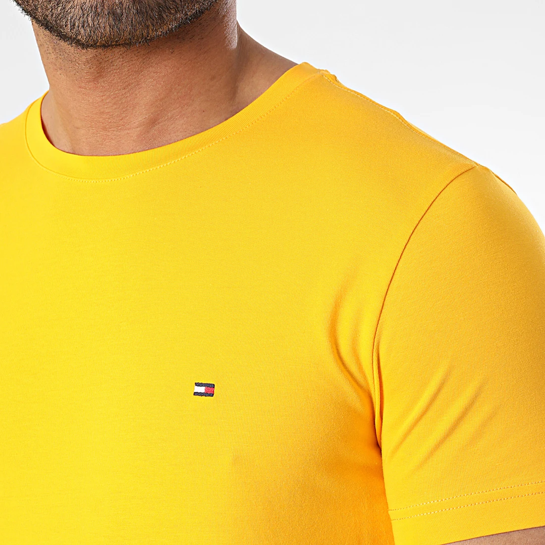 T shirt tommy hilfiger jaune shop